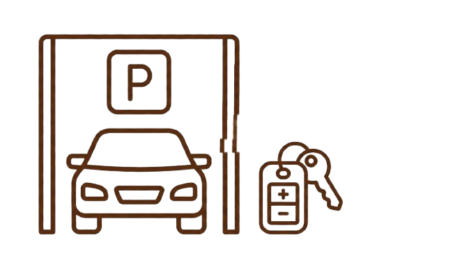 Spacious Parking Area